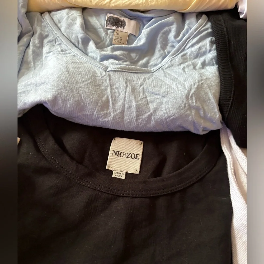 Bundle of 9 NWOT XL Tops - Picture 5 of 10